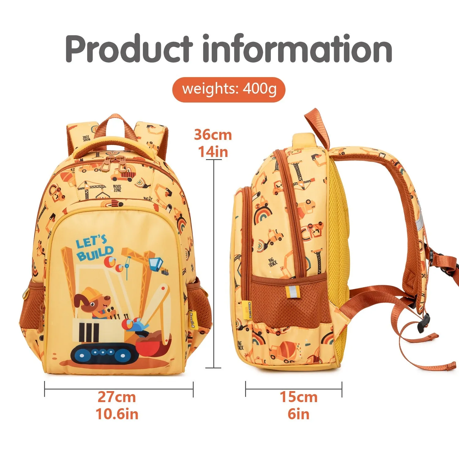 Premium Dino   School Backpack For Kids