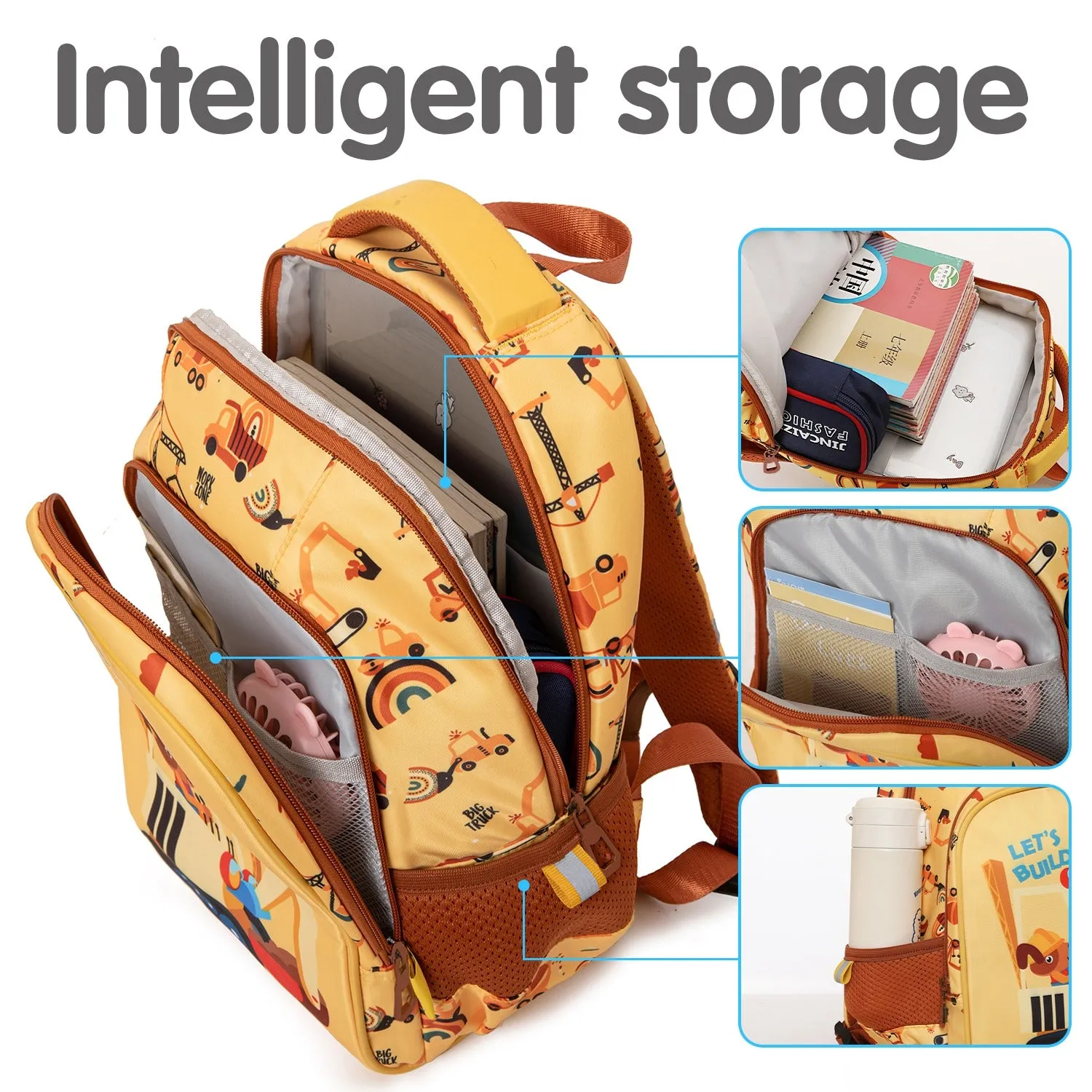 Premium Dino   School Backpack For Kids