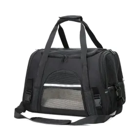 Premium Dog Carrier Backpack with Breathable Mesh and Thick Cushioning