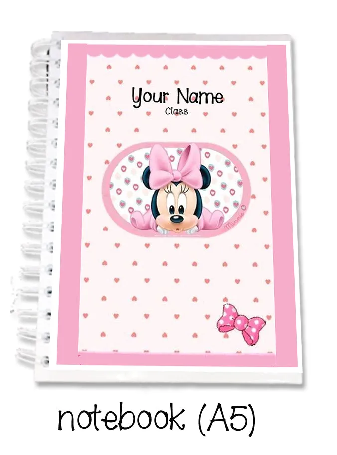 ""Baby Minnie" School labels packs