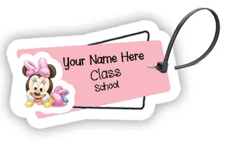 ""Baby Minnie" School labels packs