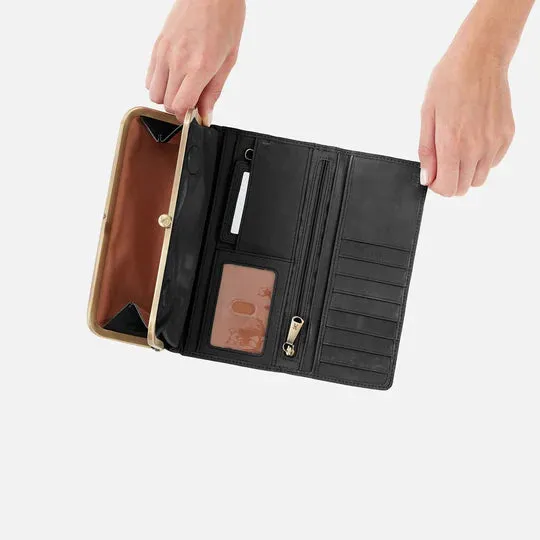 Rachel Continental Wallet | Polished Leather