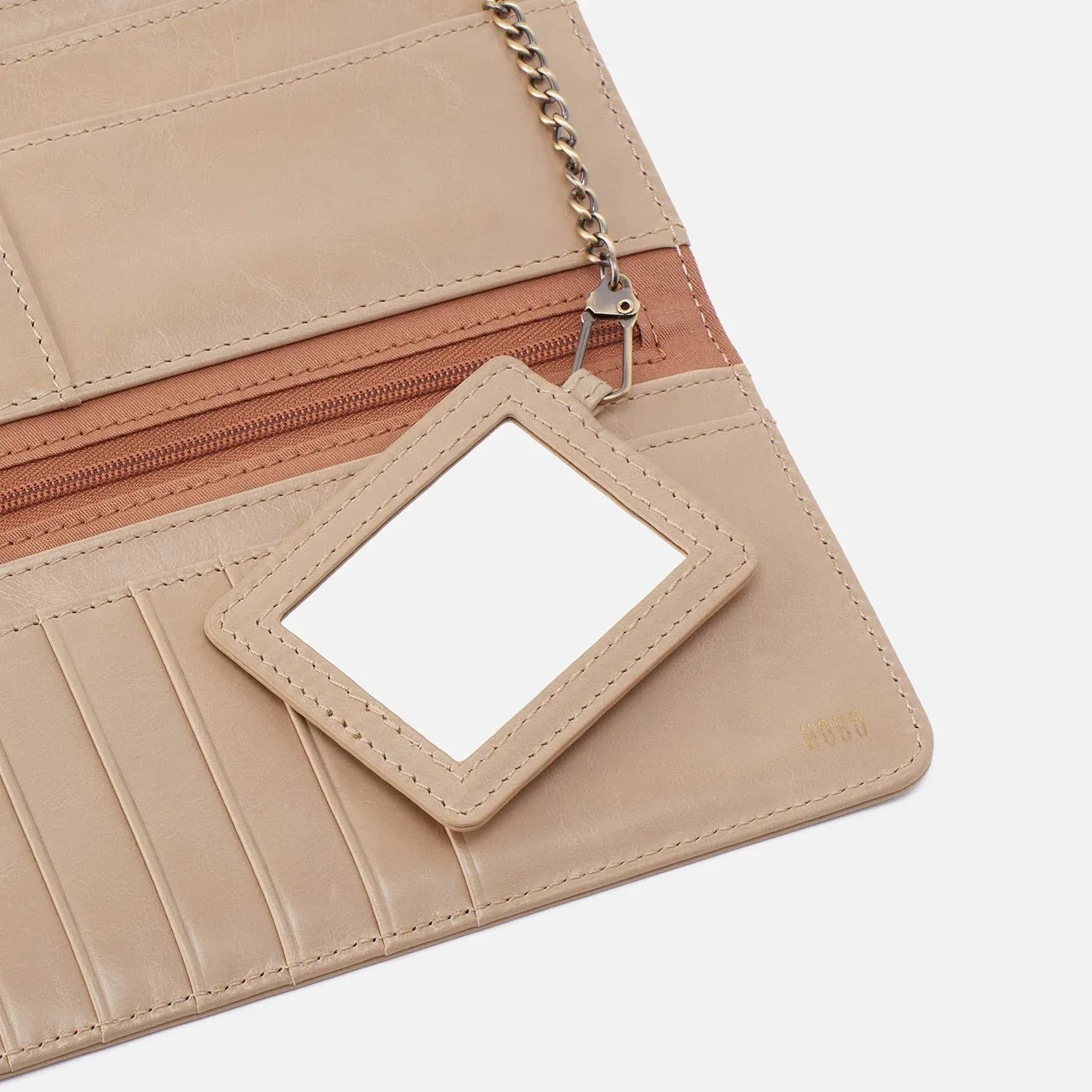 Rachel Continental Wallet | Polished Leather