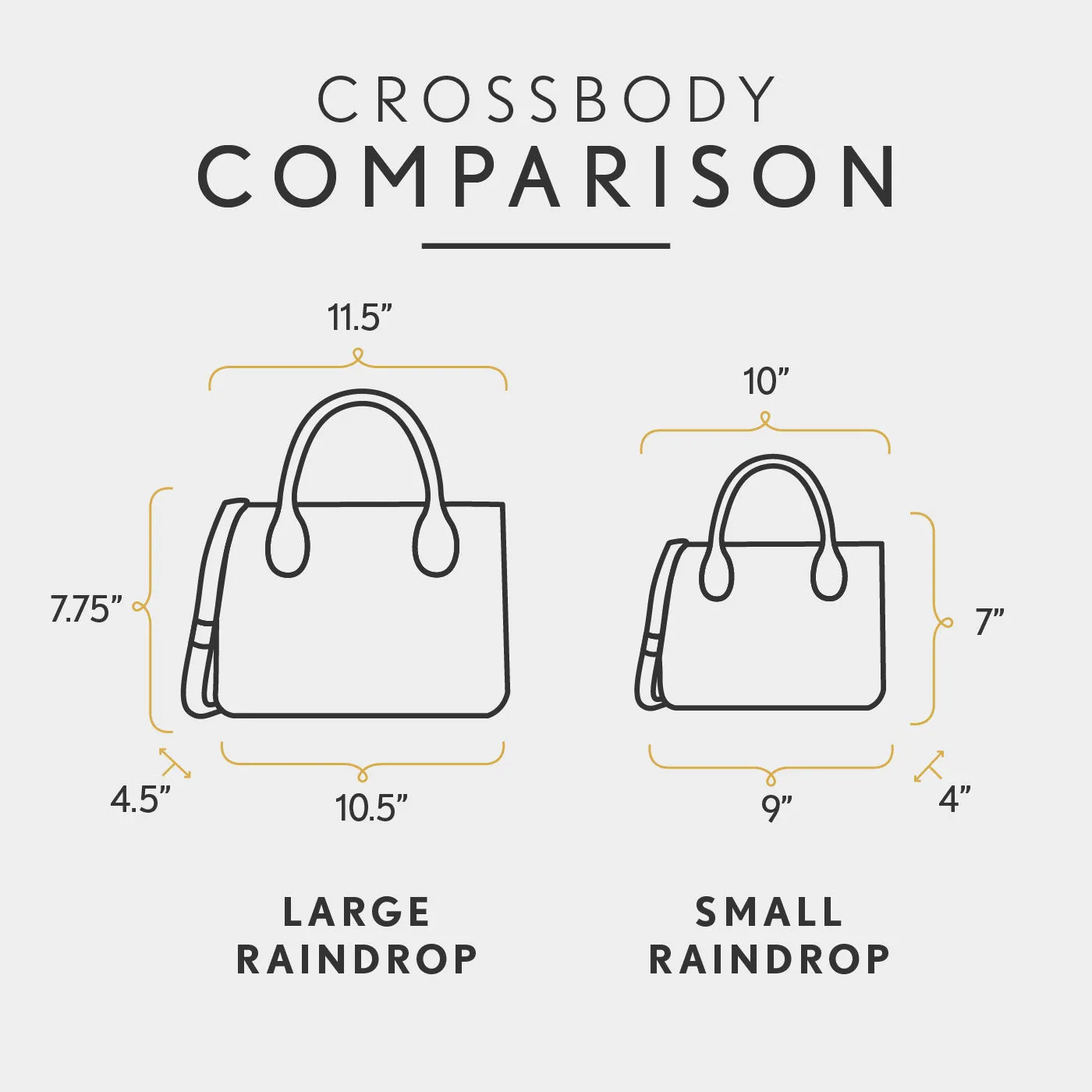 Raindrop Crossbody Bag