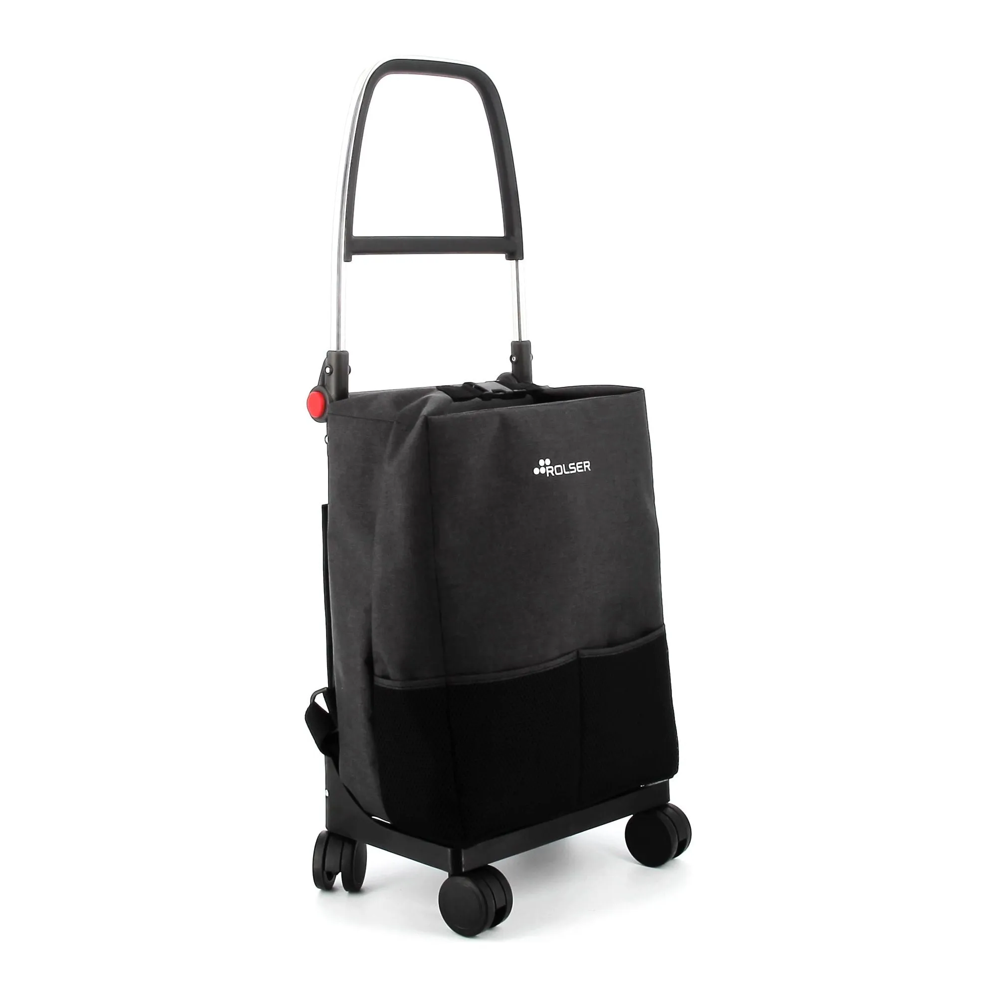 Rolser One Tweed T-Shop 4 Wheel Swivelling Foldable Shopping Trolley