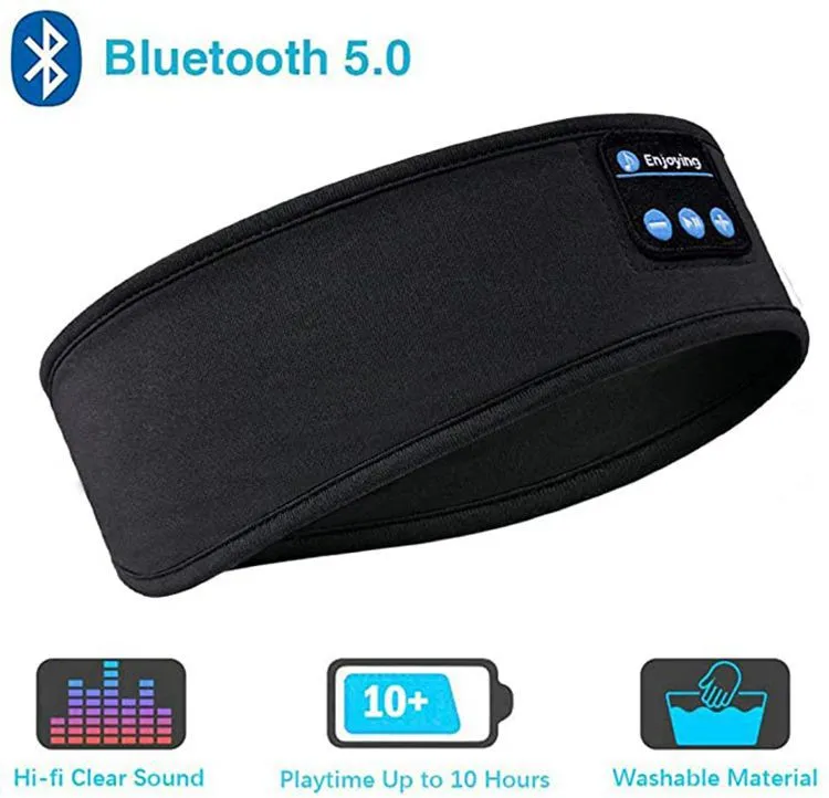 Sleep Headset Bluetooth Headscarf Headband Wireless