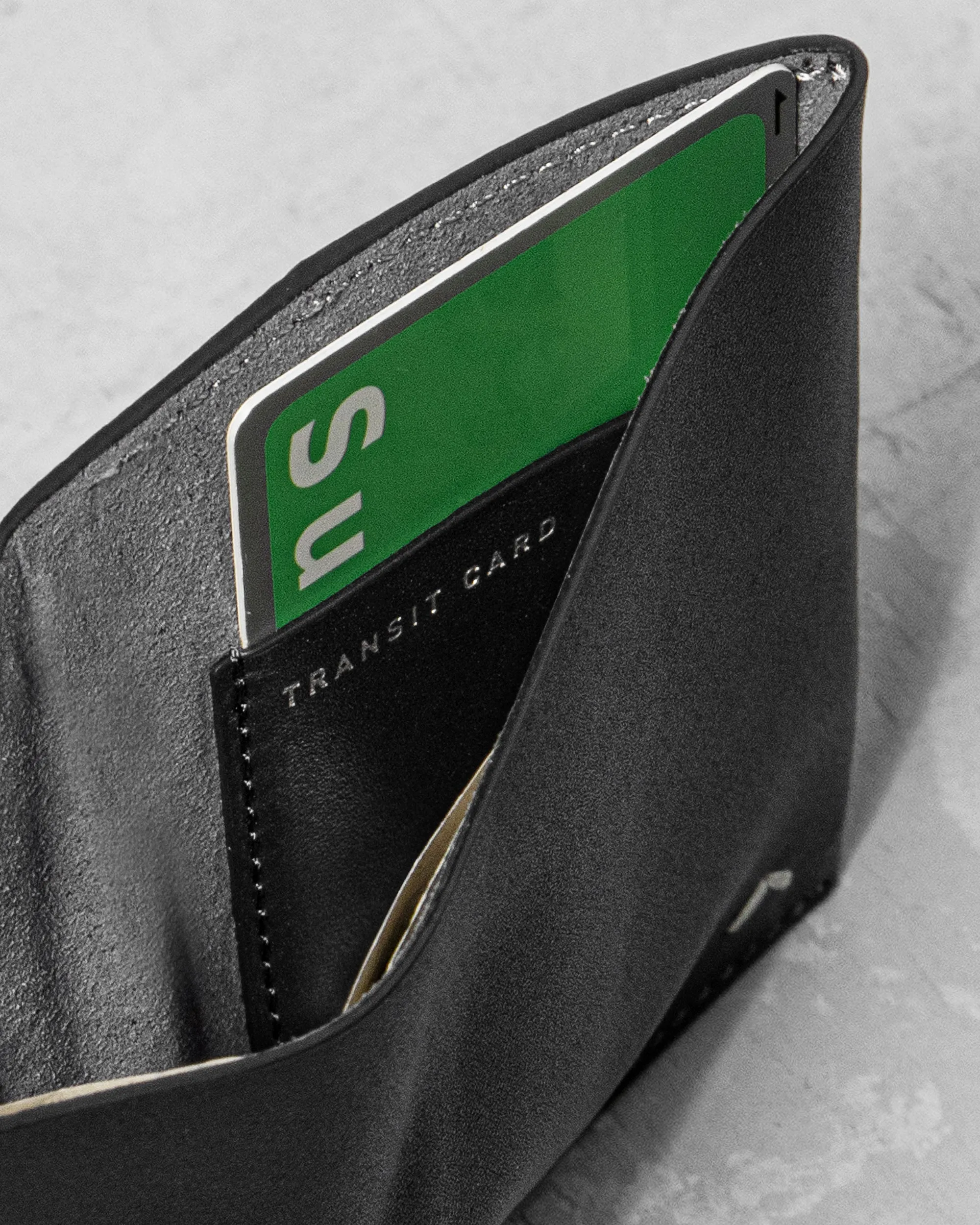 Slim Coin Wallet Black