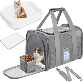 Soft Sided Cat Carrier Bag