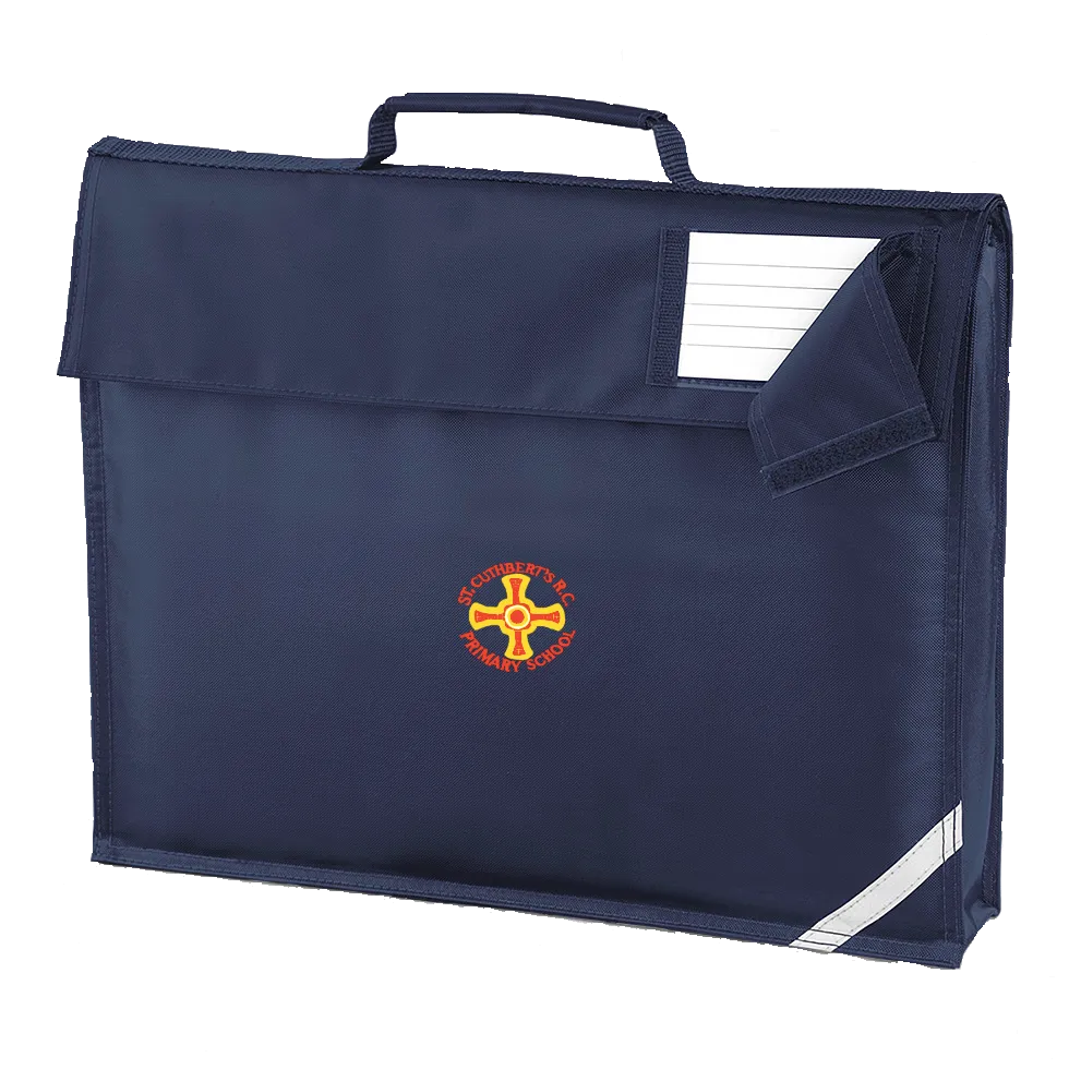 St Cuthbert's Catholic Primary School - Sunderland Navy Book Bag