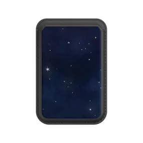 Star-Black | Leather Wallet with MagSafe