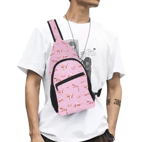 Strawberry Pink Chest Bag