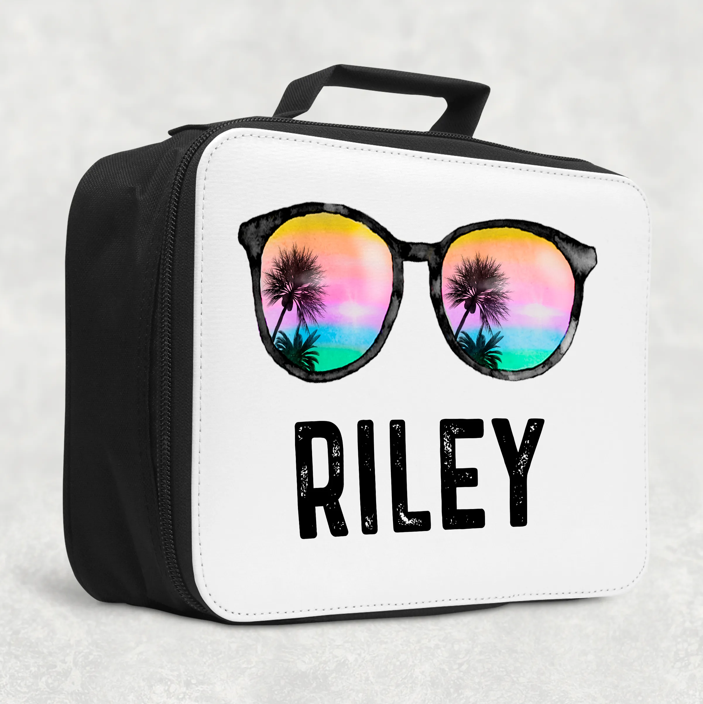 Sunglasses Personalised Insulated Lunch Bag