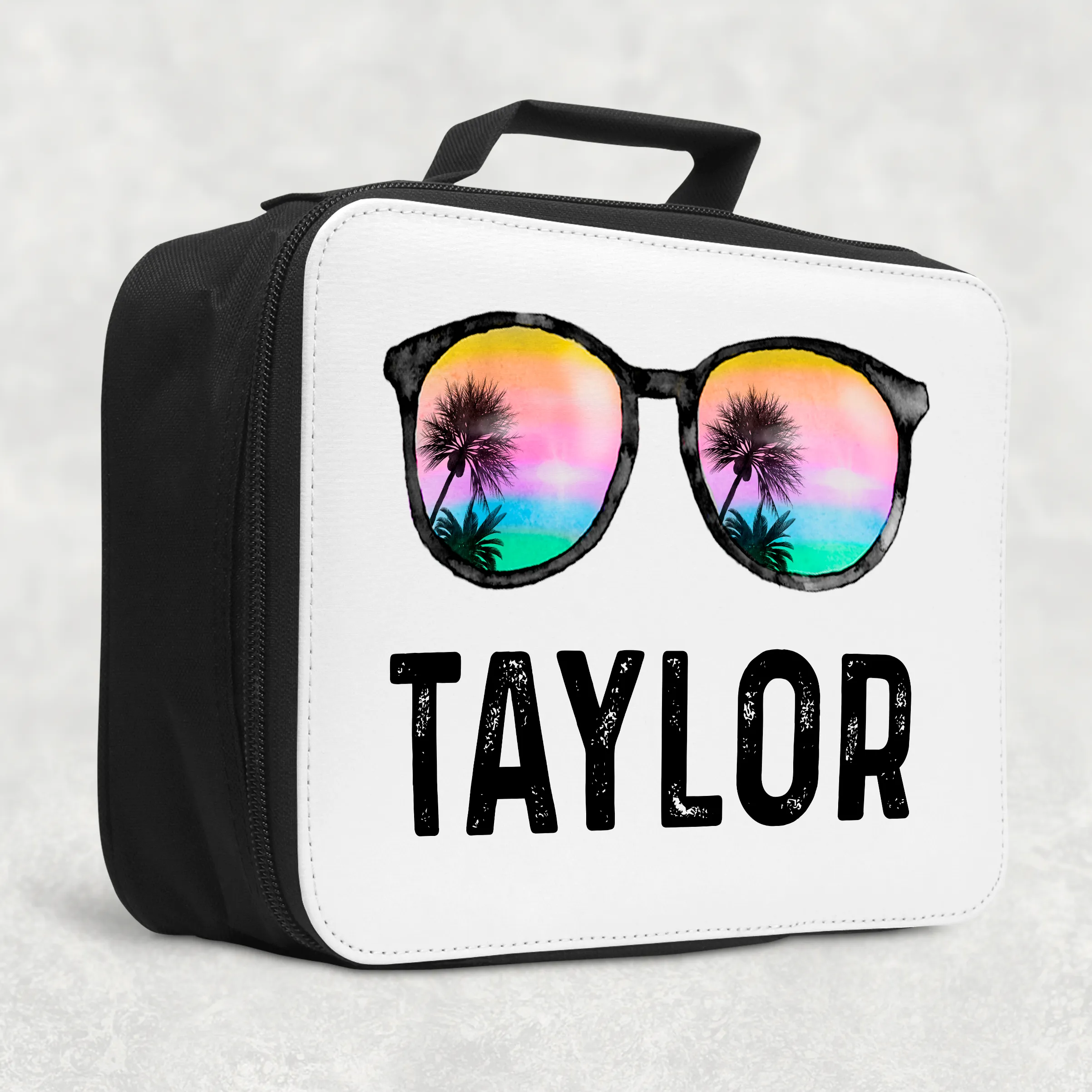 Sunglasses Personalised Insulated Lunch Bag