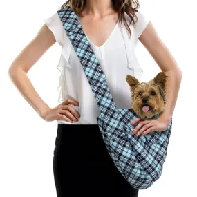 Susan Lanci Scotty Tiffi Plaid Cuddle Carrier