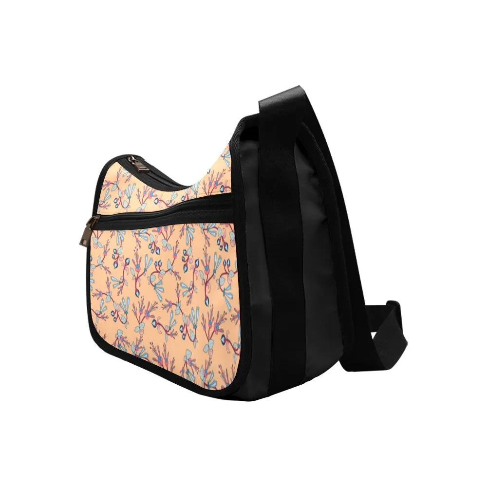 Swift Floral Peache Crossbody Bags