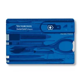 Swiss Card Classic Transparent - Blue