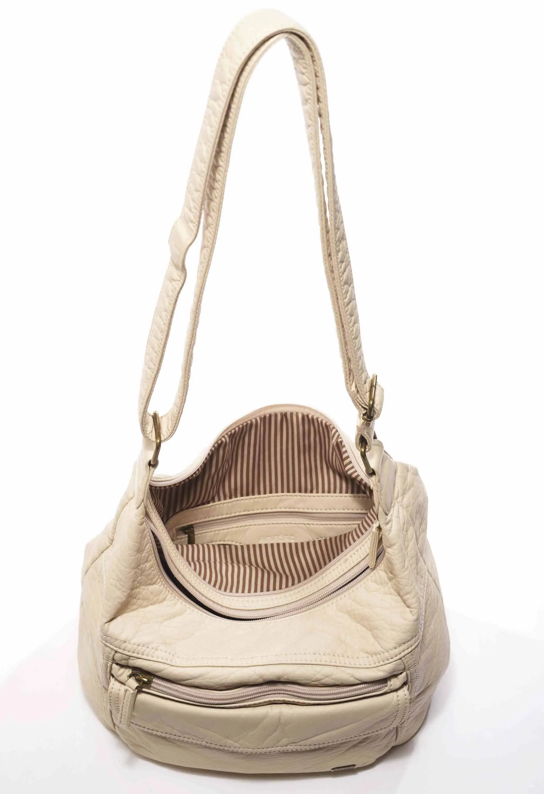 The Angelina Crossbody - Taupe