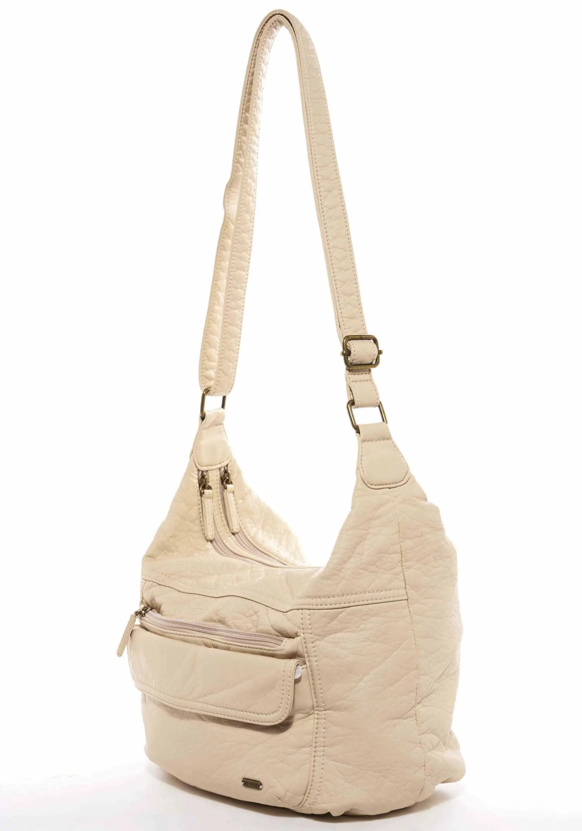 The Angelina Crossbody - Taupe