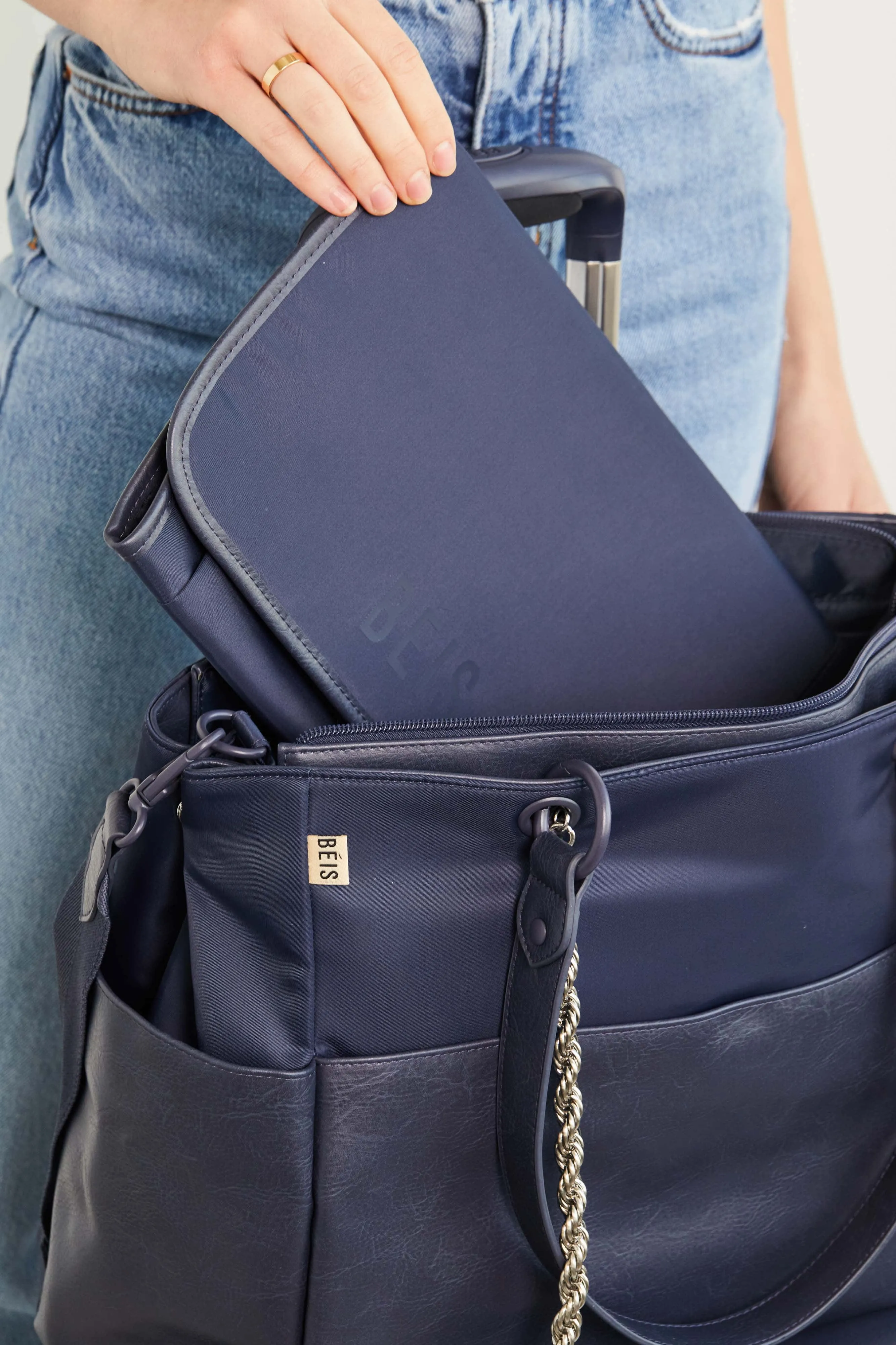 The Diaper Bag in Navy