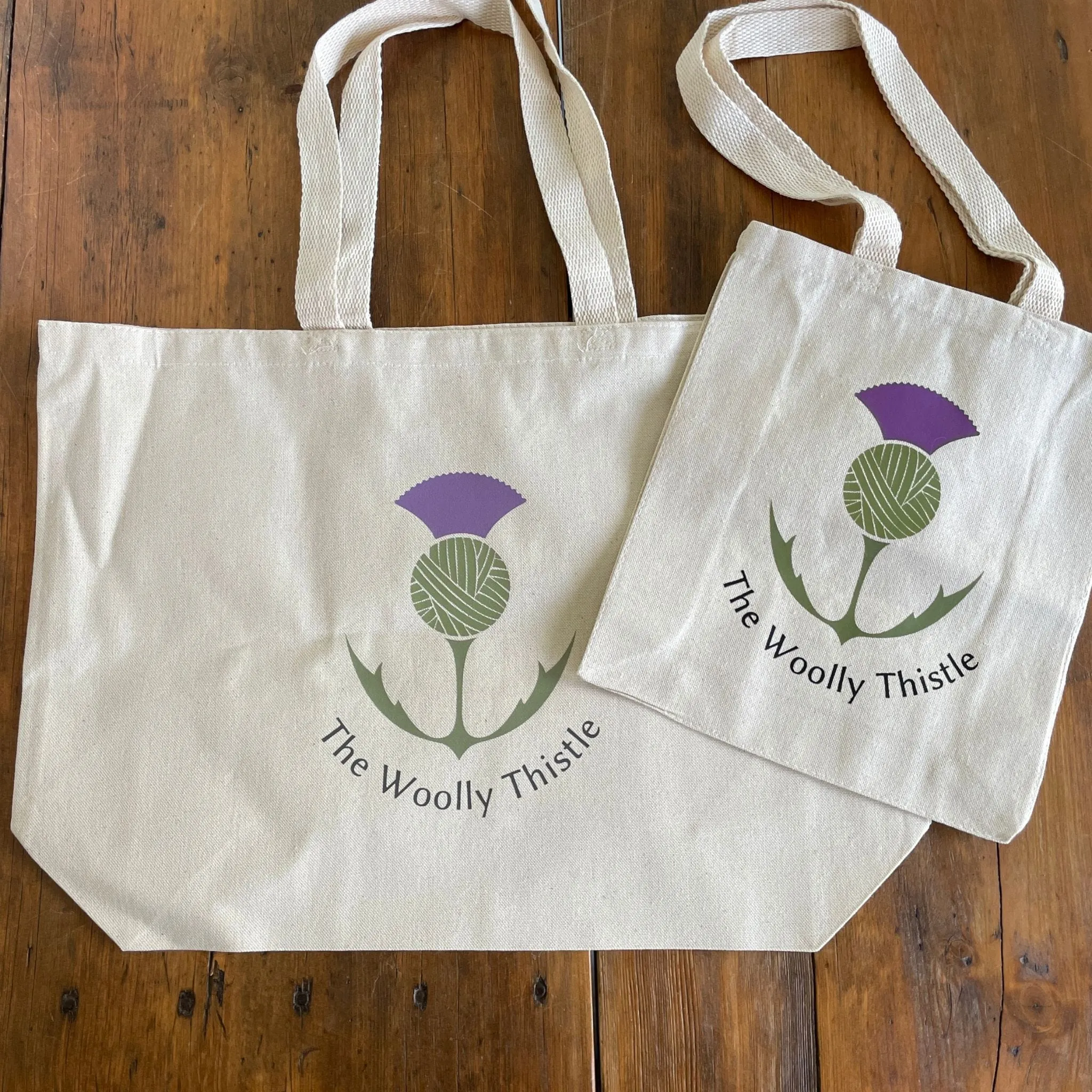 The Woolly Thistle Tote Bag