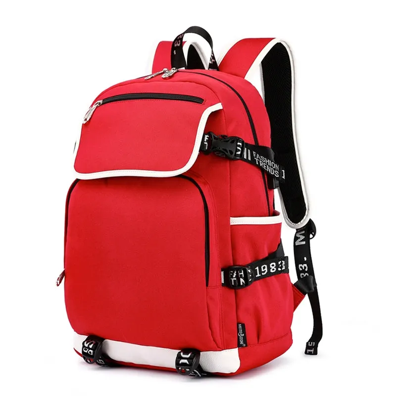 Trendy New Oxford Cloth Backpack - Large Capacity Casual School Bag