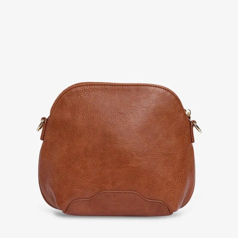 Vigo Crossbody Bag | Tan Pebble