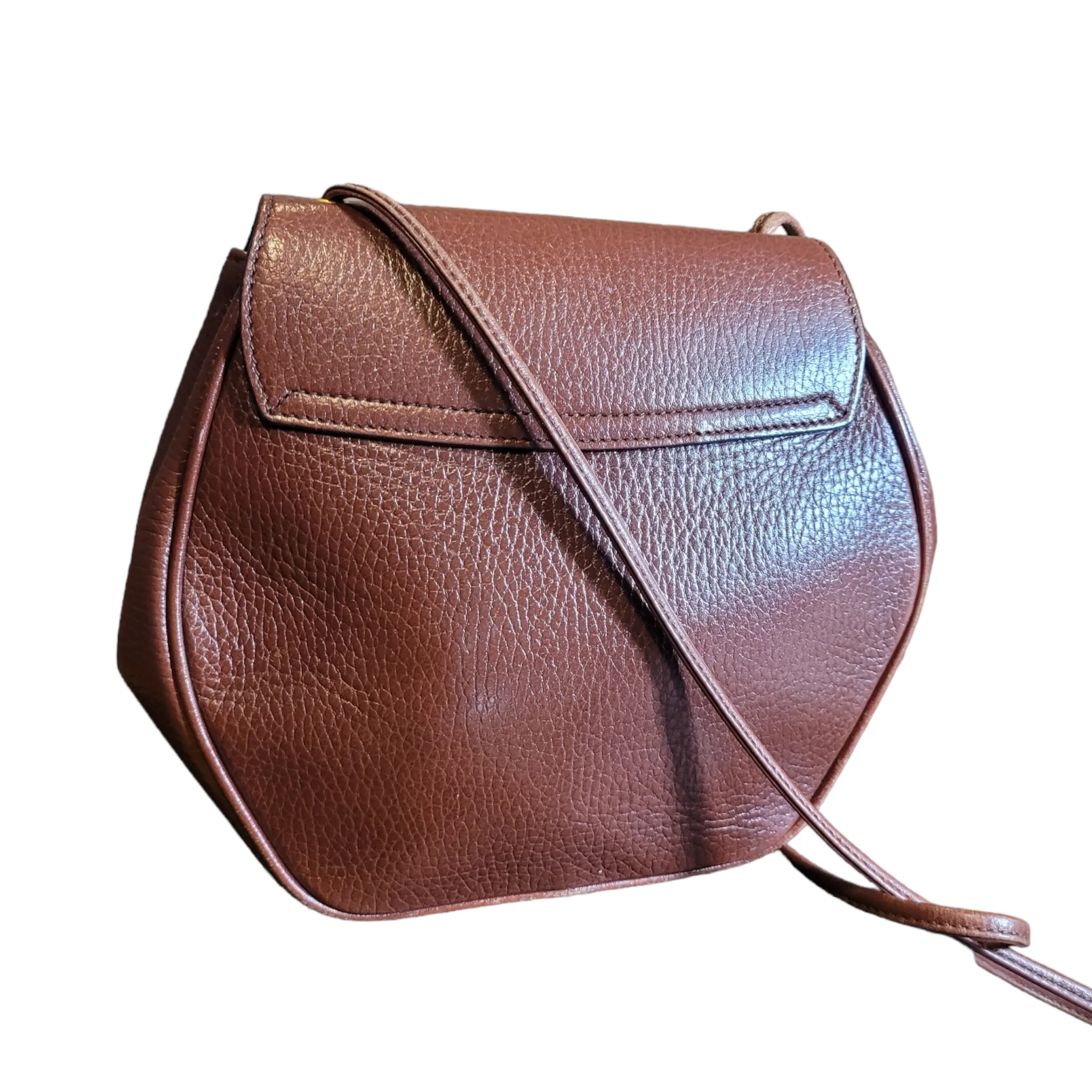 Vintage Mark Cross Brown Crossbody Bag