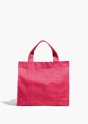 Waxed Canvas Tote | Pink