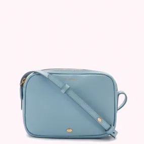 WEDGEWOOD BLUE LEATHER COLE CROSSBODY BAG