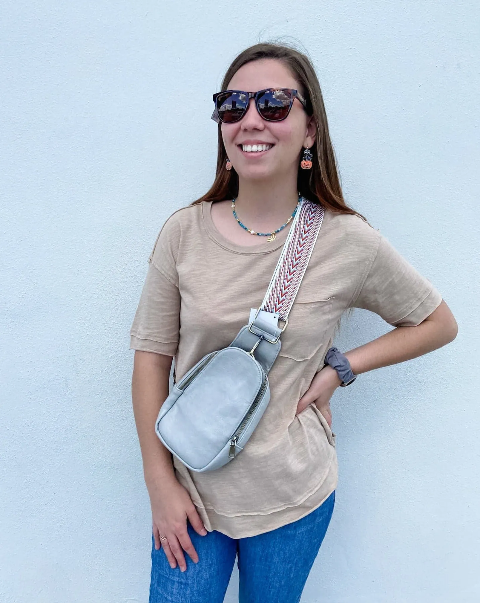 Willa Crossbody- Grey