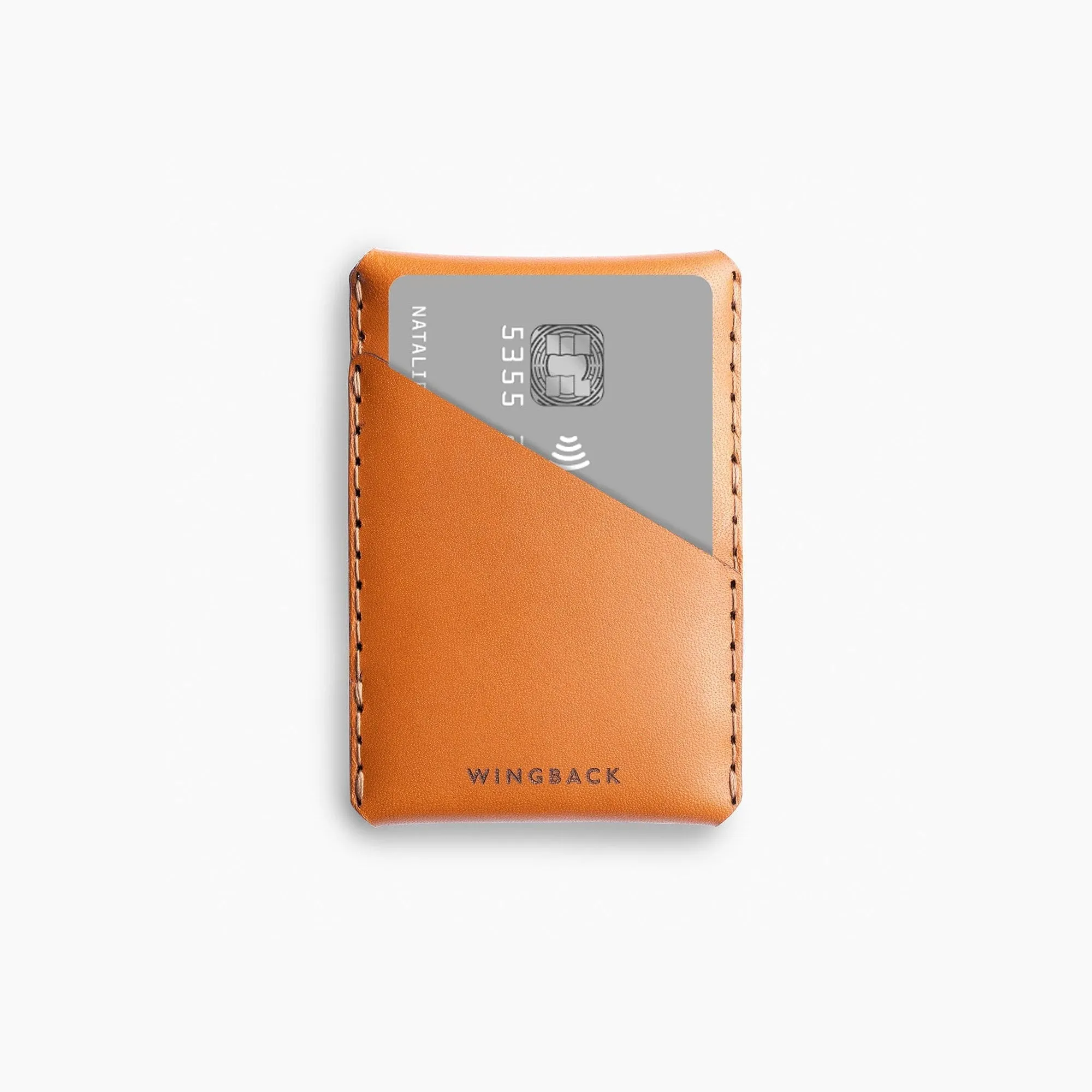 Wingback Wingston CardHolder - Dual Symmetrical Pockets