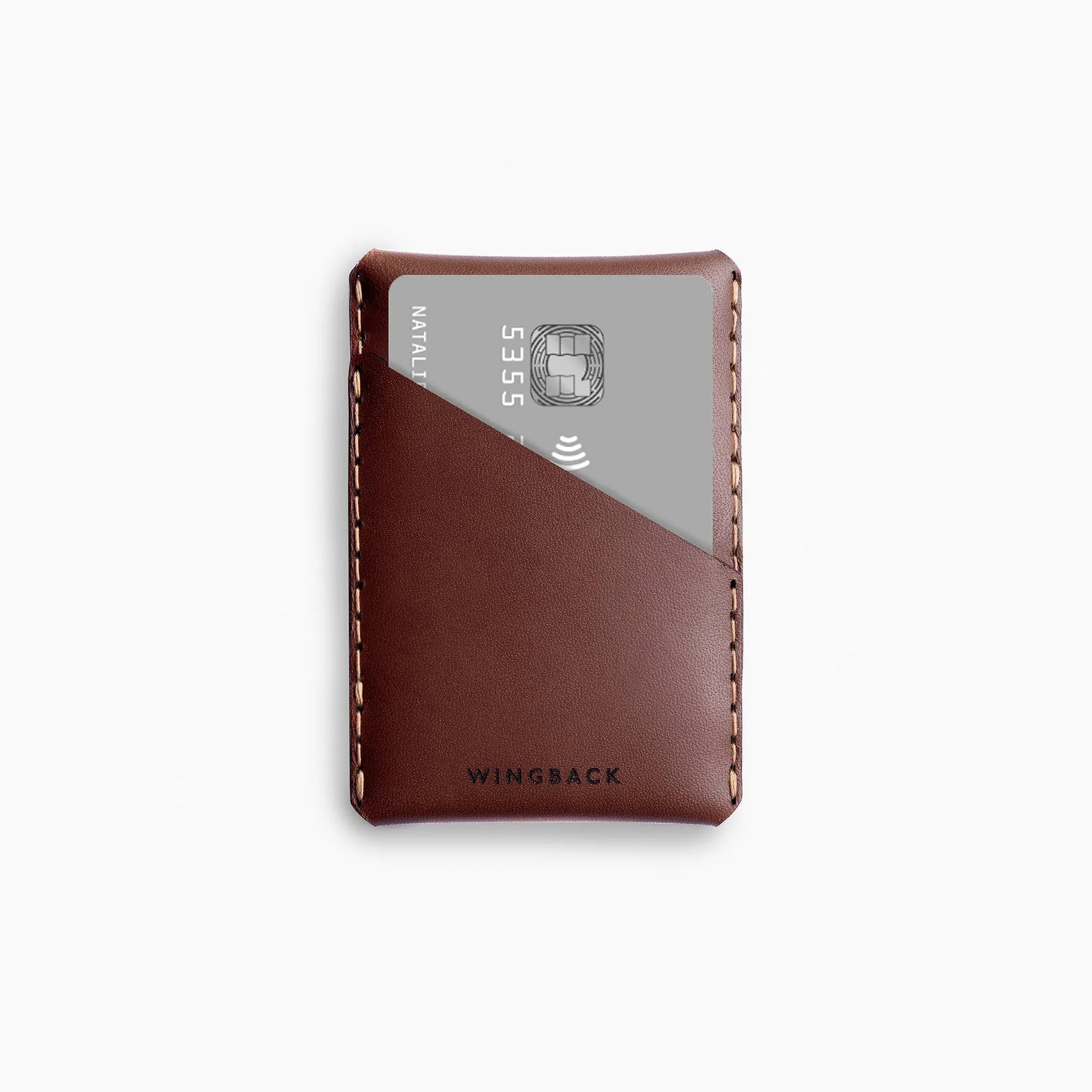 Wingback Wingston CardHolder - Dual Symmetrical Pockets