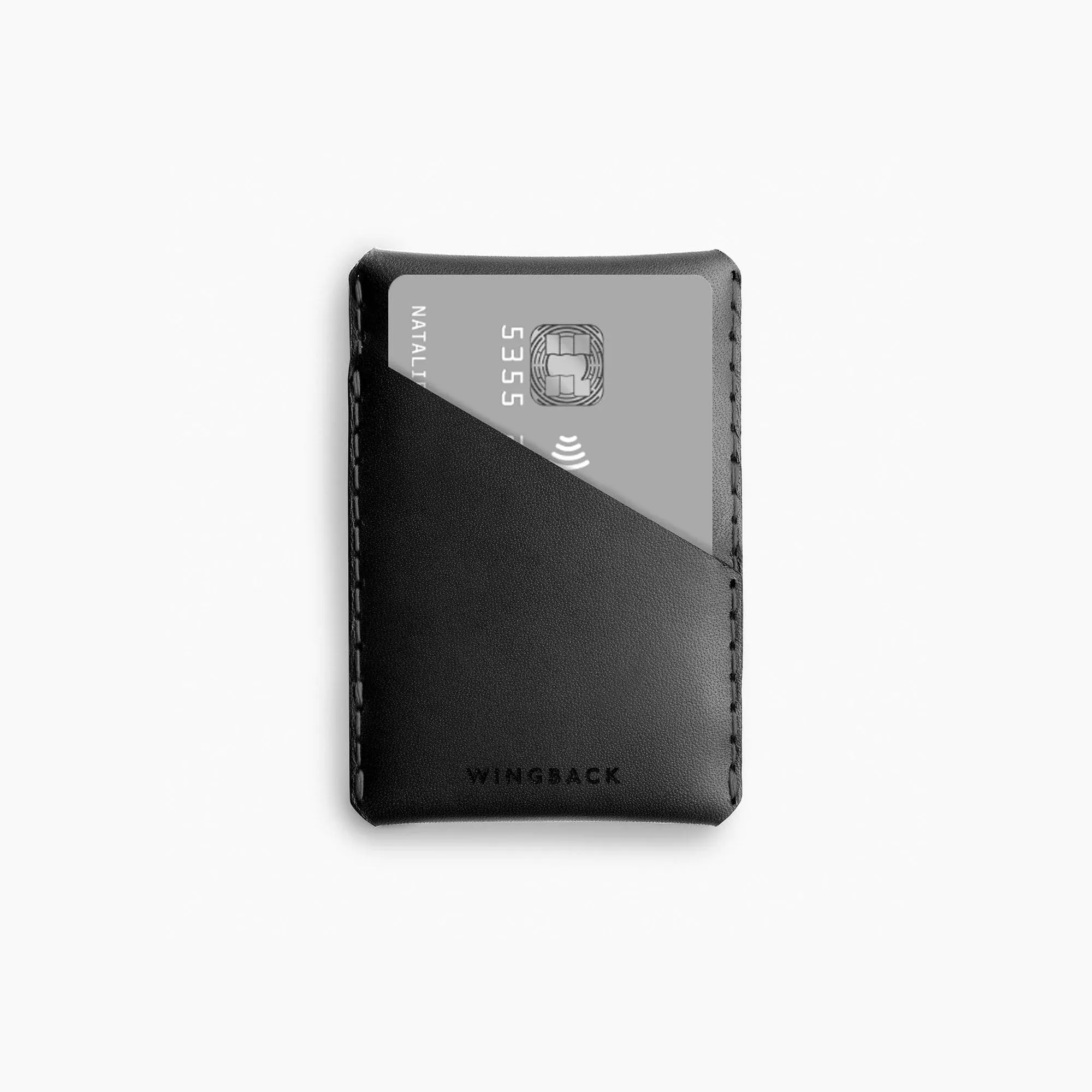 Wingback Wingston CardHolder - Dual Symmetrical Pockets