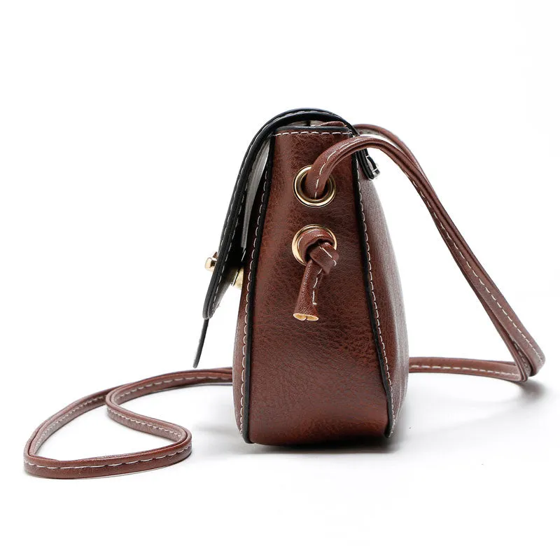 Women Small Vintage Shoulder Bag Messenger Crossbody Bag