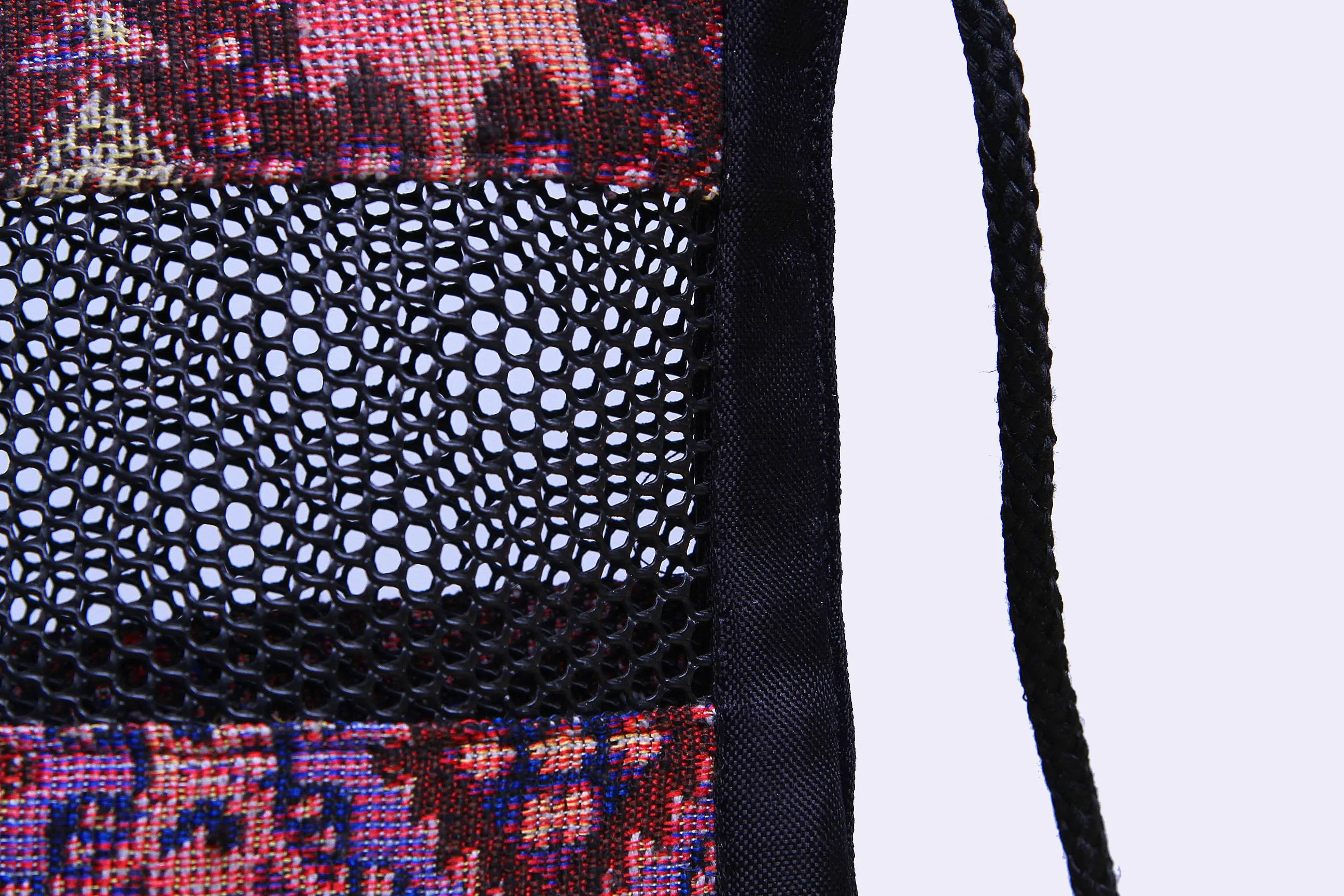 Woven Cloth Crossbody Bag