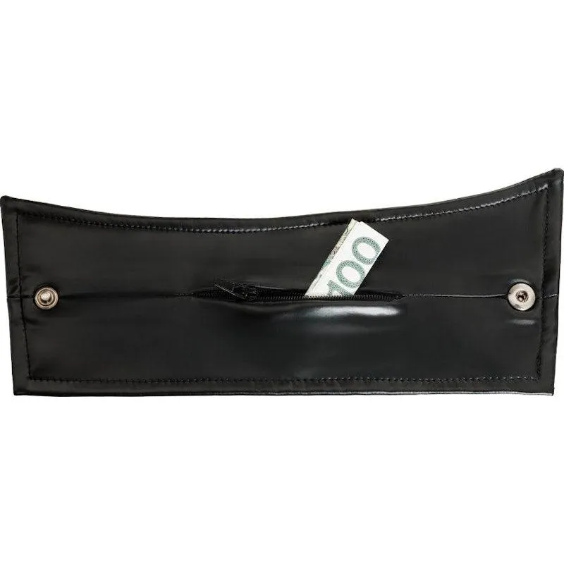 Wrist Wallet Pair with Hidden Zipper