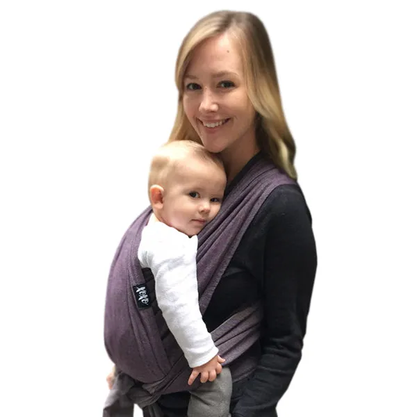 XOXO Bucklewrap Baby Carrier - Eco2Cotton - Eggplant