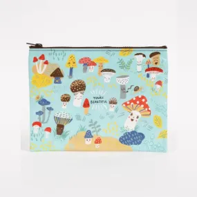 Zipper Pouch - Cute Lil Mushrooms